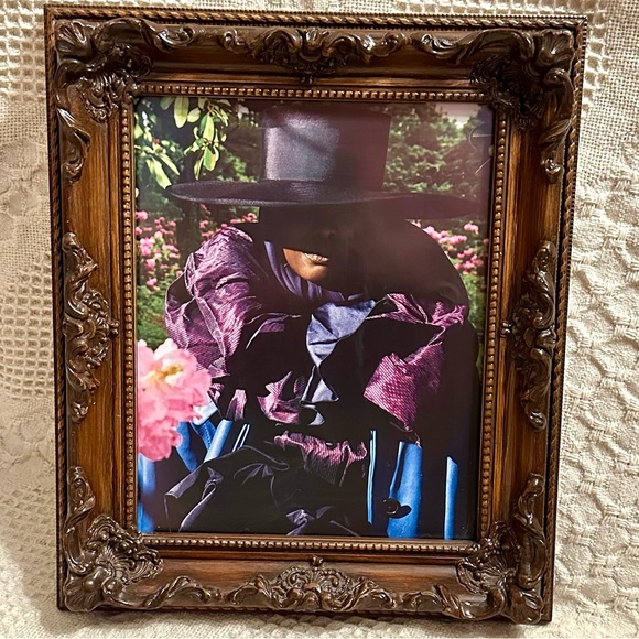 Victorian Ornate 3D Photo  Picture Frame Dark Brown Wood  Wall Mounted 11x13 - Picture 16 of 16